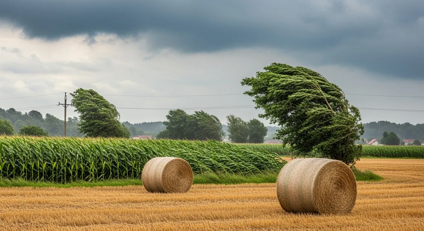 Oranžno in rumeno opozorilo pred močnim vetrom na jugozahodu in jugovzhodu Slovenije